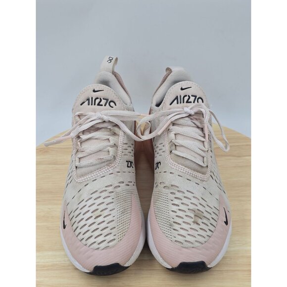 NIKE AIR MAX 270 Womens Running Shoes LIGHT SOFT PINK-BLACK SZ 6.5  [AH6789-604] - Picture 3 of 9
